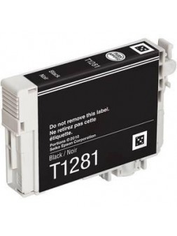 Cartucho reciclado Epson T1281 negro