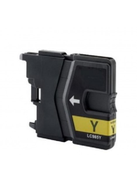 Cartucho reciclado Brother LC985 amarillo