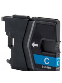 Cartucho reciclado Brother LC985 cyan
