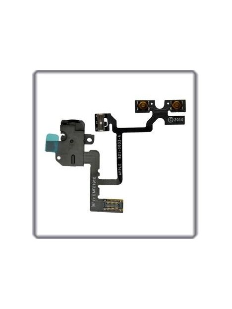 iPhone 4 flex audio negro premium