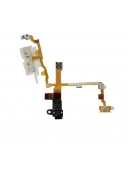 iPhone 3G/3GS cable flex conector auricules negro