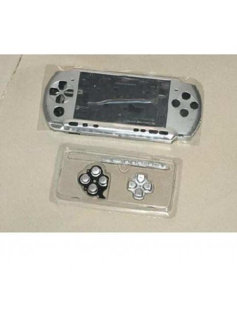 Carcasa completa  plata PSP 3000