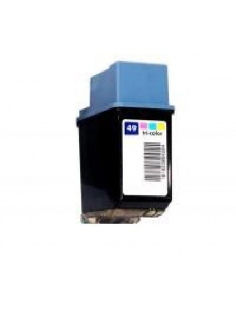 Cartucho reciclado HP Nº49 (51649AC) Color