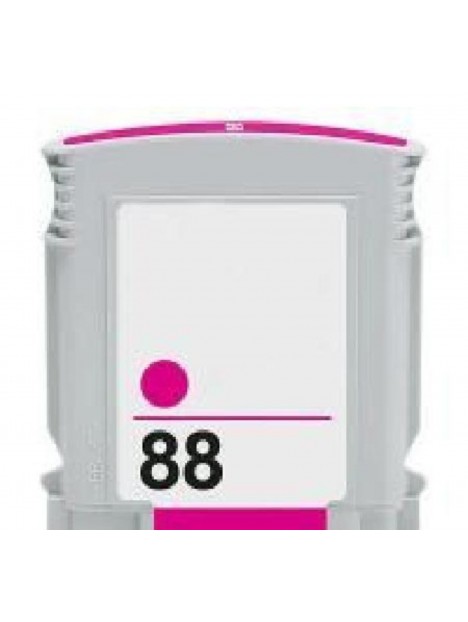 Cartucho reciclado HP Nº88 MAGENTA (C9392AC)