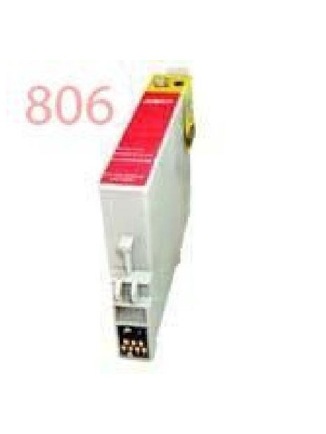 Cartucho reciclado Epson T0806 Magenta claro