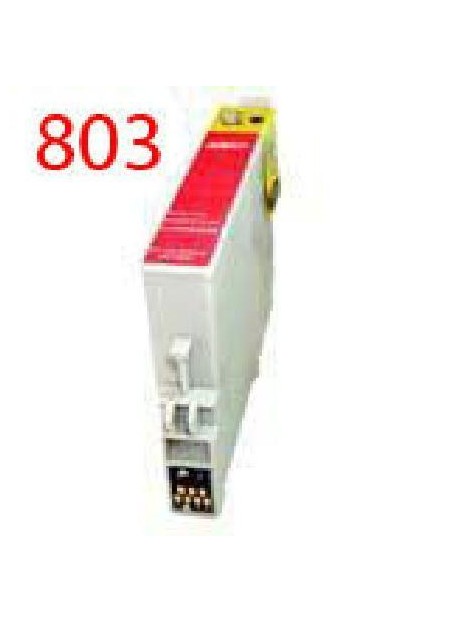 Cartucho reciclado Epson T0803 Magenta