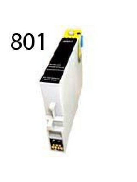 Cartucho reciclado Epson T0801 Negro