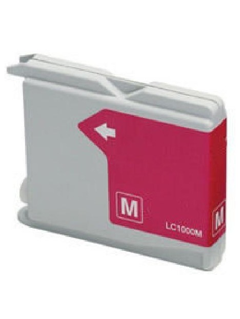 Cartucho reciclado Brother LC1000MC Magenta