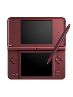 Carcasa repuesto Nintendo DSi XL rojo vino