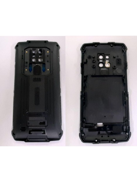 Tapa trasera o tapa bateria negra para Oukitel WP7