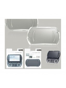 Carcasa protectora transparente PSP GO