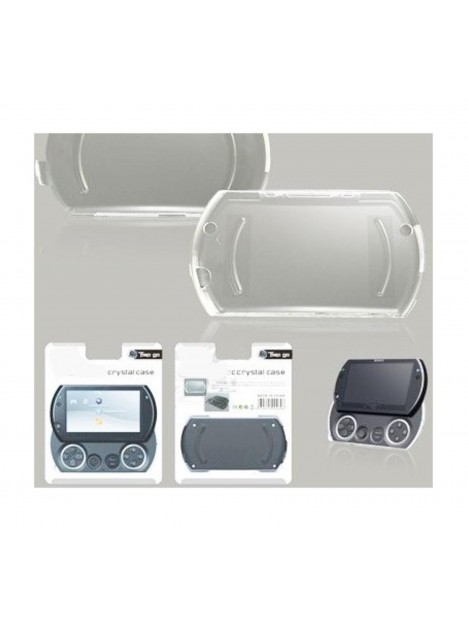Carcasa protectora transparente PSP GO