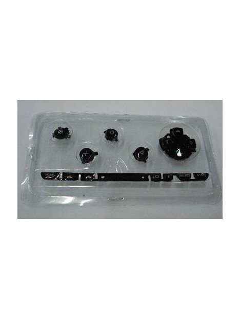 Repuesto botones negros PSP Fat