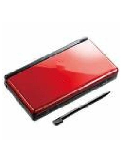 Carcasa repuesto para NDSLite Roja(Crimson Black)