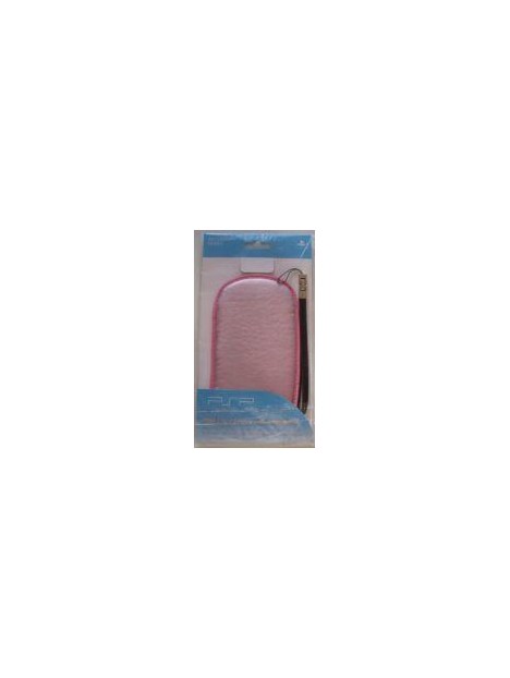 Funda acolchada rosa para PSP 2000-3000