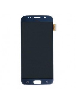Samsung Galaxy S6 G920F pantalla lcd + táctil azul premium Service Pack