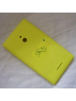 Nokia Lumia XL tapa batería amarillo