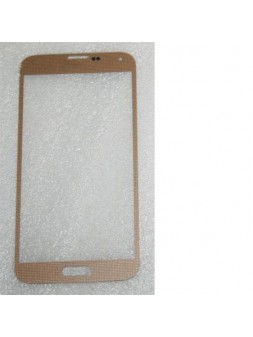Samsung Galaxy S5 I9600 SM-G900M SM-G900F cristal dorado