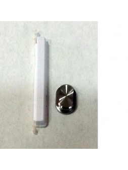 LG Optimus L7 P700 botones volumen y power blanco premium