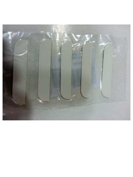 iPhone 5 set 2 piezas embellecedor superior e inferior blanc