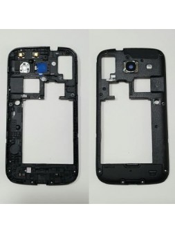 Samsung Galaxy Core Duos I8260 I8262 carcasa central negro