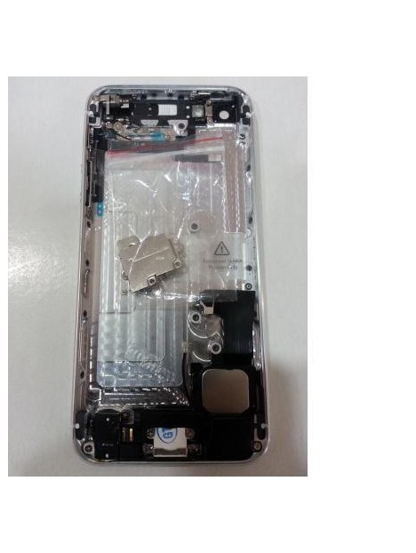 iPhone 5 carcasa central + tapa batería blanco + componentes