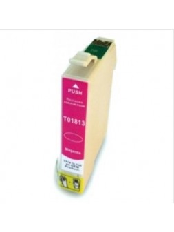 Cartucho reciclado Epson T01813 Magenta