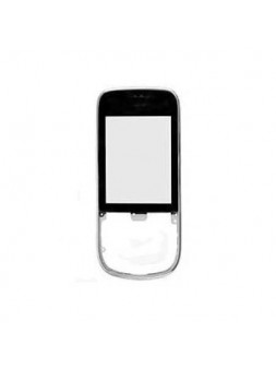 Nokia Asha 202 203 pantalla táctil negro + marco dorado premium