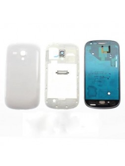 Samsung Galaxy S3 Mini I8190 carcasa completa blanco