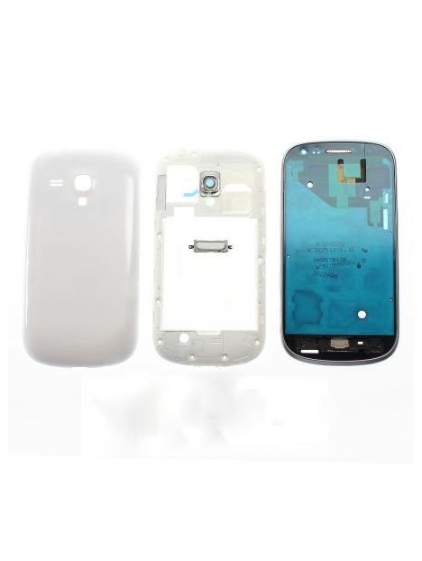 Samsung Galaxy S3 Mini I8190 carcasa completa blanco