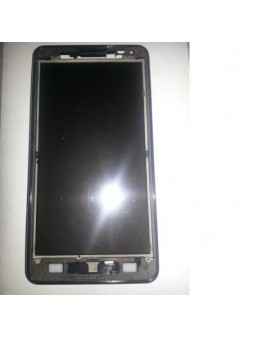 LG Optimus F6 D505 Carcasa frontal negro