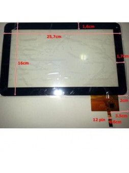 Pantalla táctil repuesto tablet china 10.1" modelo 17
