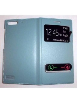 Funda Inteligente S-VIEW Cover Huawei G6 azul celeste