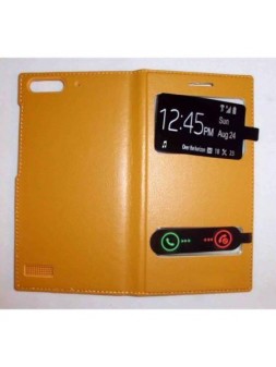 Funda Inteligente S-VIEW Cover Huawei G6 oro