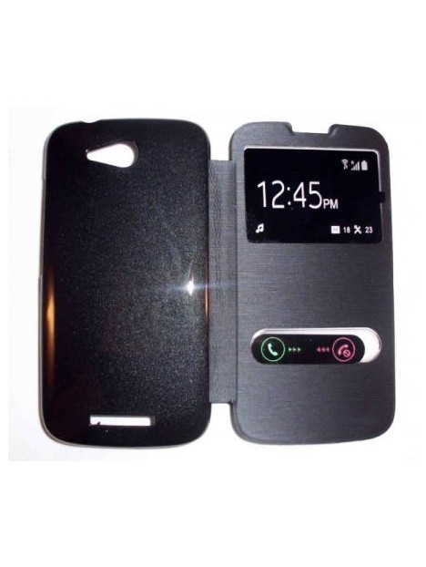 Funda Inteligente S-VIEW Cover negro Huawei Ascend B199