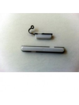 LG Optimus L3 II E430 botones volumen y power blanco origina