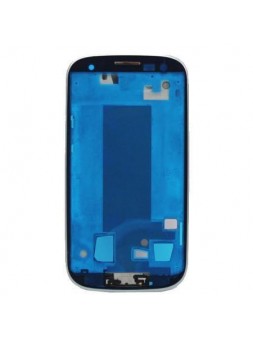 Samsung Galaxy S3 I9305 Marco frontal azul premium