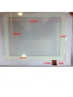 Pantalla táctil repuesto tablet china 10" modelo 3