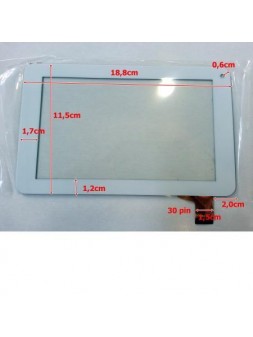 Pantalla táctil repuesto tablet china 7" modelo 11