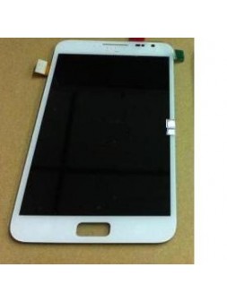 Samsung Galaxy Note N7000 I9220 pantalla lcd + táctil blanco