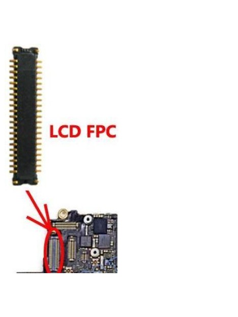 iPhone 5 Conector FPC Lcd premium