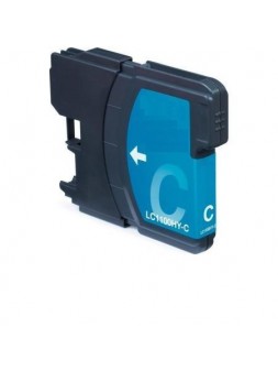 Cartucho Reciclado Brother LC980 LC1100 XL cyan