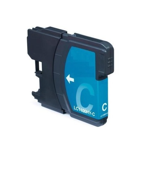Cartucho Reciclado Brother LC980 LC1100 XL cyan