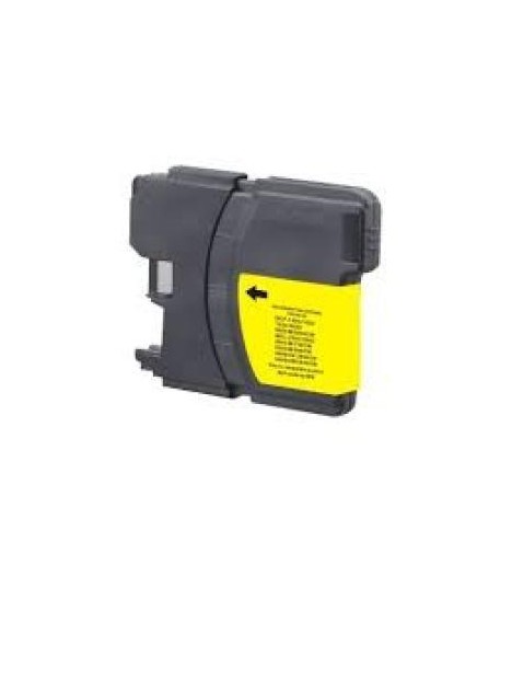 Cartucho Reciclado Brother LC980 LC1100 XL Yellow