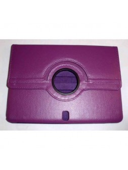 Samsung Galaxy Tab Pro 10.1 Funda cuero giratoria 360º viole