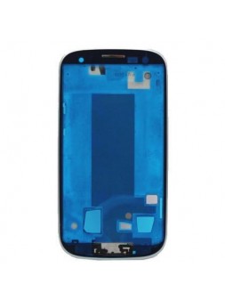 Samsung Galaxy S3 I9305 Marco frontal negro premium