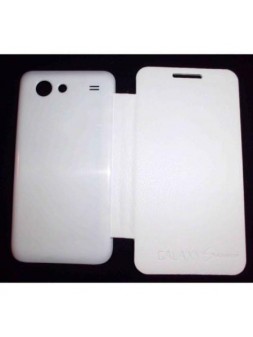 Samsung Galaxy S Advance I9070 FLIP Cover Blanco