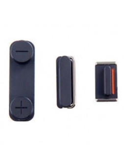 iPhone 5S SE Set 3 Piezas negro premium