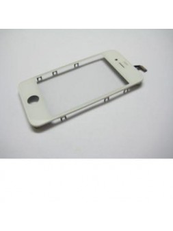 iPhone 4 Cristal + Digitalizador Blanco + Marco