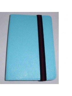 Funda Tablet Univ. 9" liso azul celeste Velcro Restraint Sys